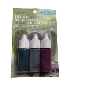 Spa Indulgence Soap making Colorants Liquid Pink Lilac Turquoise u